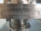 Used Quadro Comil, Model 197S, Stainless Steel. With beater and screen. Mounted on portable cart with 1hp, 230/460 volt XP motor. Serial# 197-1-061.