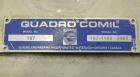 Used Stainless Steel Quadro Comil, Model 197