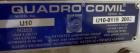 Used Stainless Steel Quadro comil, model U10