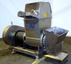 Used Rietz Bepex Extructor, Model RE-24-K9E933, 304 Stainless Steel. 24
