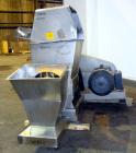 Used Rietz Bepex Extructor, Model RE-24-K9E933, 304 Stainless Steel. 24