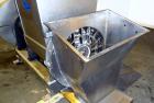 Used Rietz Bepex Extructor, Model RE-24-K9E933, 304 Stainless Steel. 24
