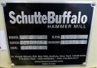 Used Schutte Buffalo W Series Laboratory Scale Hammer Mill, Model W6H, Carbon S