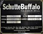 Used Schutte-Buffalo W Series Laboratory Scale Hammer Mill, Model W8H, Carbon S