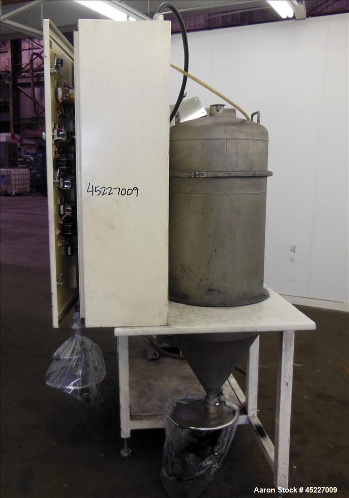 Used Hosokawa Alpine 100-AFG, Fluidized Bed Opposed Jet Mill Grinding and Classifying System (size reduction of toner), Serial #33987/1. Steel finish PU, steel classifying wheel.  Components:  Bebco ...