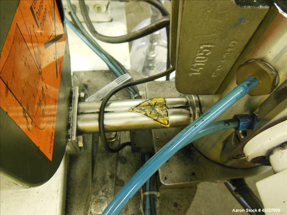 Used Hosokawa Alpine 100-AFG, Fluidized Bed Opposed Jet Mill Grinding and Classifying System (size reduction of toner), Serial #33987/1. Steel finish PU, steel classifying wheel.  Components:  Bebco ...