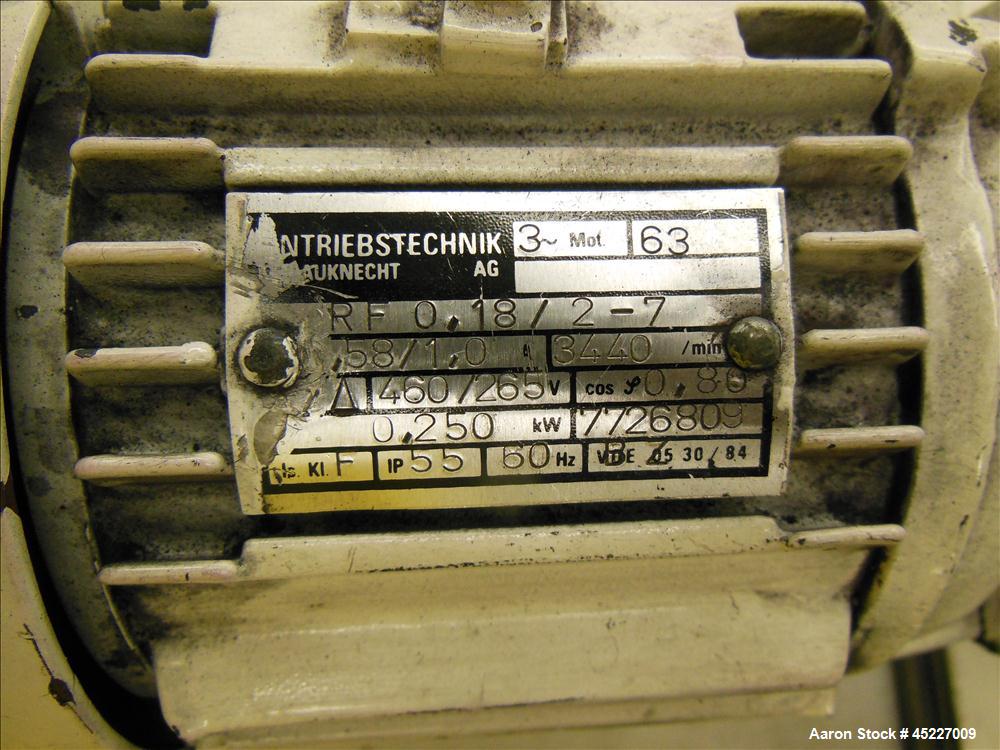 Used Hosokawa Alpine 100-AFG, Fluidized Bed Opposed Jet Mill Grinding and Classifying System (size reduction of toner), Serial #33987/1. Steel finish PU, steel classifying wheel.  Components:  Bebco ...