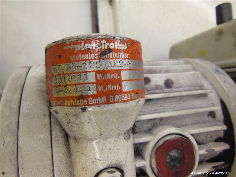 Used Hosokawa Alpine 100-AFG, Fluidized Bed Opposed Jet Mill Grinding and Classifying System (size reduction of toner), Serial #33987/1. Steel finish PU, steel classifying wheel.  Components:  Bebco ...