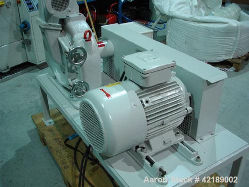 Used Hosokawa Alpine Fine Impact Milling System, type 250-UPZ. Material of construction is stainless steel on product contact parts. 9.75" (250 mm) diameter milling wheel with 8 rotor knives and scre...