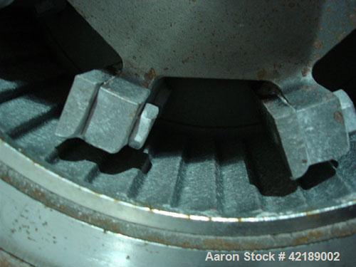Used Hosokawa Alpine Fine Impact Milling System, type 250-UPZ. Material of construction is stainless steel on product contact parts. 9.75" (250 mm) diameter milling wheel with 8 rotor knives and scre...