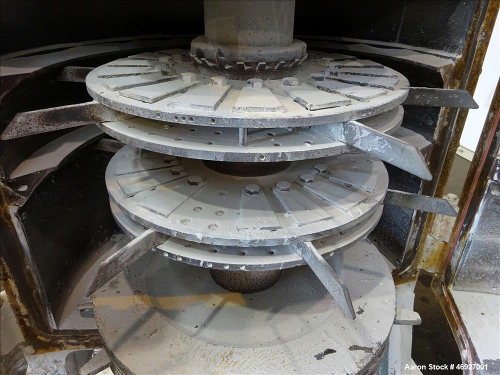 Used CE Raymond 35" Vertical Mill System, Carbon Steel.