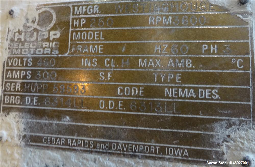 Used CE Raymond 35" Vertical Mill System, Carbon Steel.