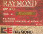 Used CE Raymond Imp Mill