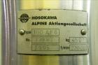 Used Hosokawa Alpine 100-AFG, Fluidized Bed Opposed Jet Mill Grinding and Classifying System (size reduction of toner), Serial #33987/1. Steel finish PU, steel classifying wheel.  Components:  Bebco ...