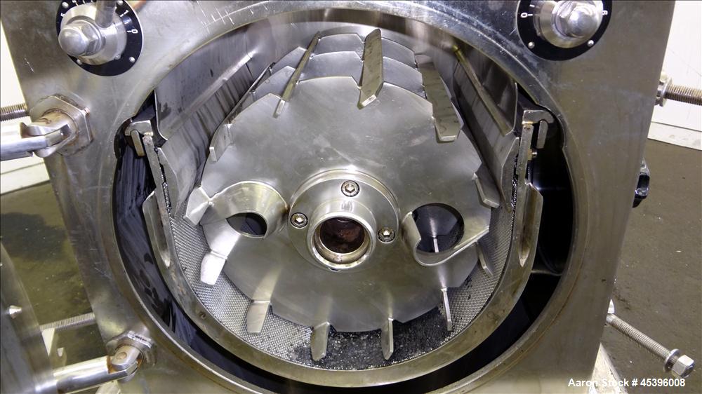 Used Stainless Steel Alexanderwerk Rotor Fine Granulator, Model RFG 350 V