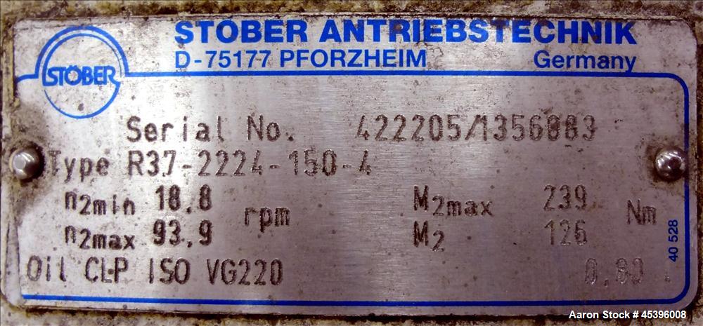 Used Stainless Steel Alexanderwerk Rotor Fine Granulator, Model RFG 350 V