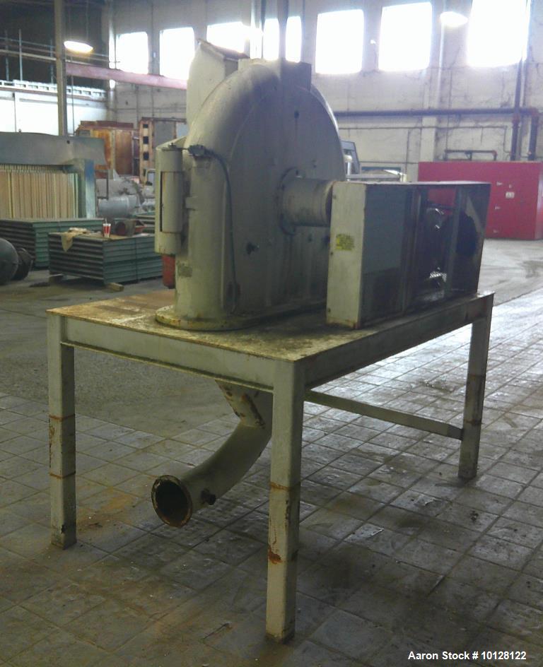 Used Bauermeister UT/USCH UZ42 Turbo Rotor Impact Mill | 100 HP Industrial Cage Mill