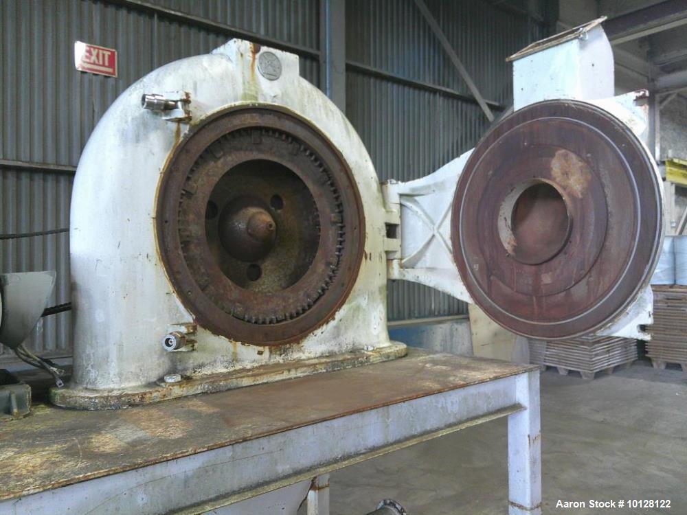 Used Bauermeister UT/USCH UZ42 Turbo Rotor Impact Mill | 100 HP Industrial Cage Mill
