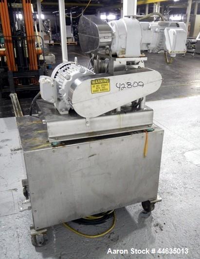 Used Stainless Steel Bepex Pulvocron Air Swept Pulverizer Classifer, Model PCS1