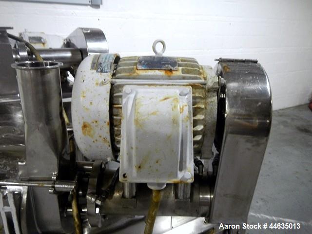 Used Stainless Steel Bepex Pulvocron Air Swept Pulverizer Classifer, Model PCS1