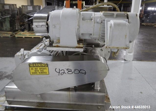 Used Stainless Steel Bepex Pulvocron Air Swept Pulverizer Classifer, Model PCS1