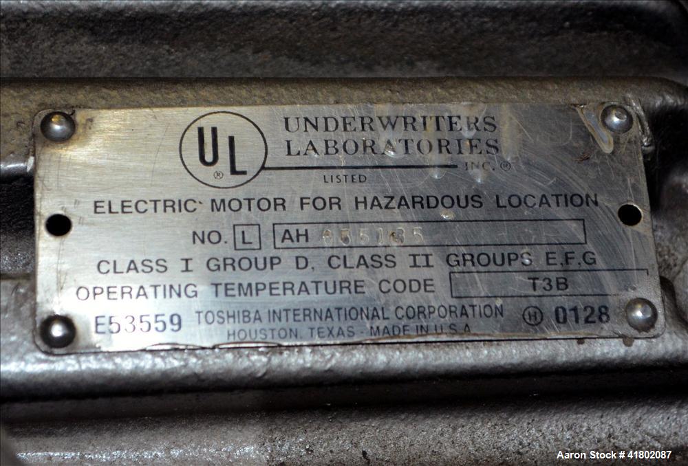 Used Stainless Steel Fluid Air Impact/Screening Mill, Model 014