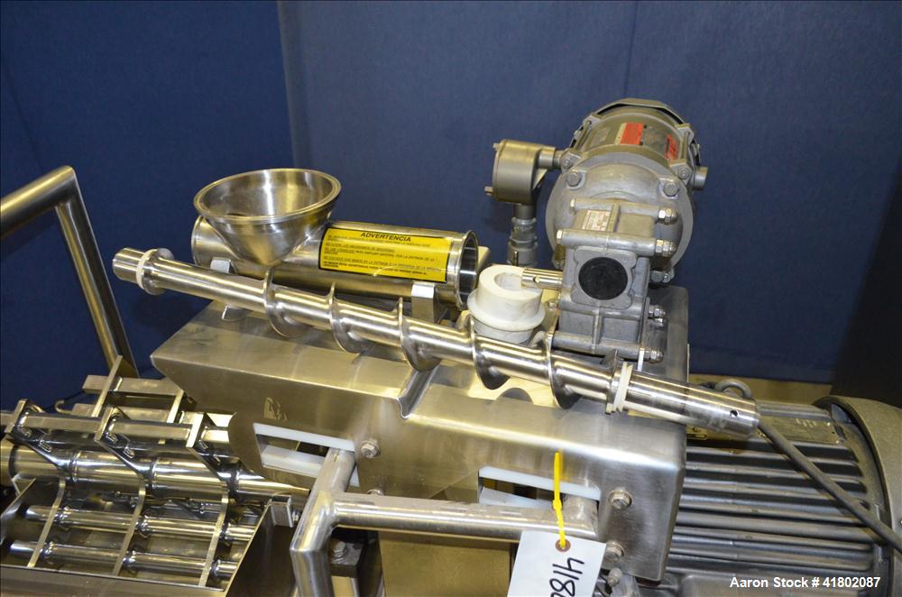 Used Stainless Steel Fluid Air Impact/Screening Mill, Model 014