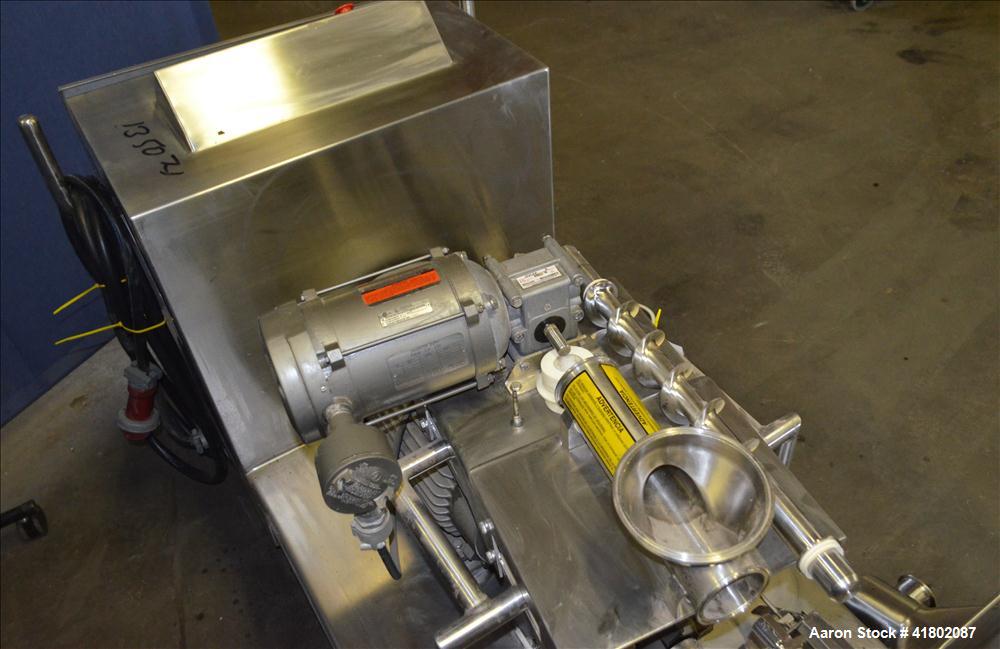 Used Stainless Steel Fluid Air Impact/Screening Mill, Model 014