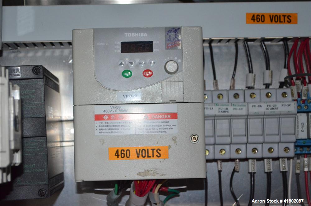 Used Stainless Steel Fluid Air Impact/Screening Mill, Model 014