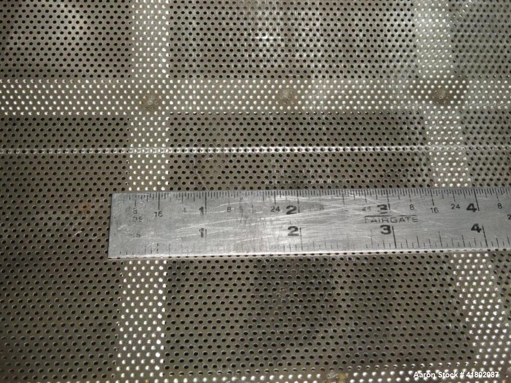 Used Stainless Steel Fluid Air Impact/Screening Mill, Model 014