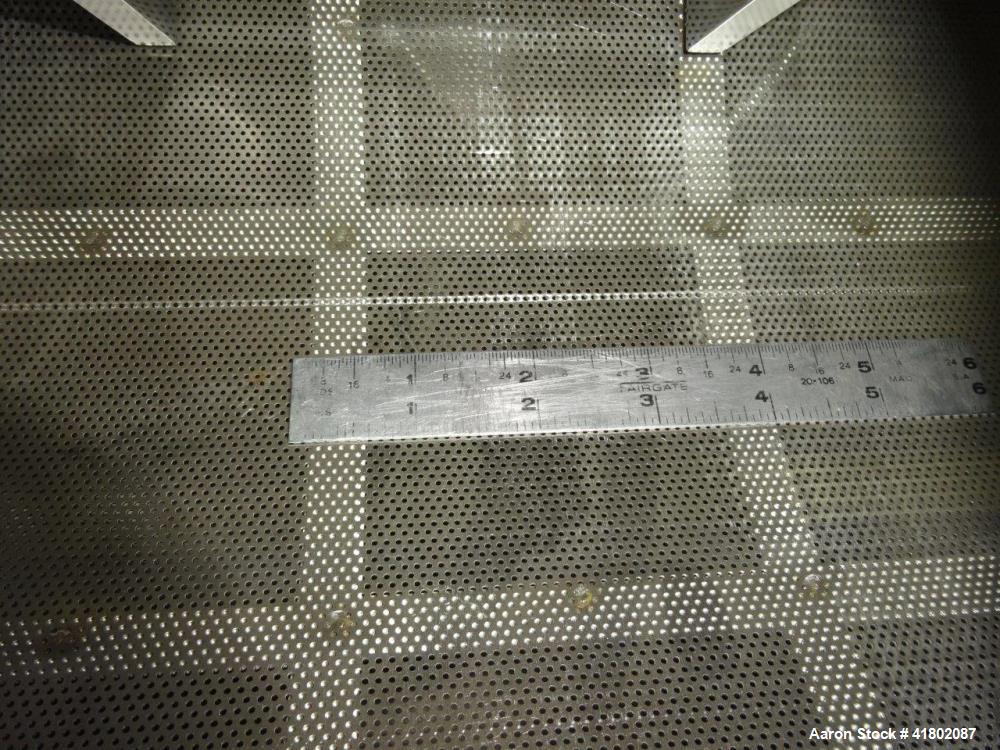 Used Stainless Steel Fluid Air Impact/Screening Mill, Model 014