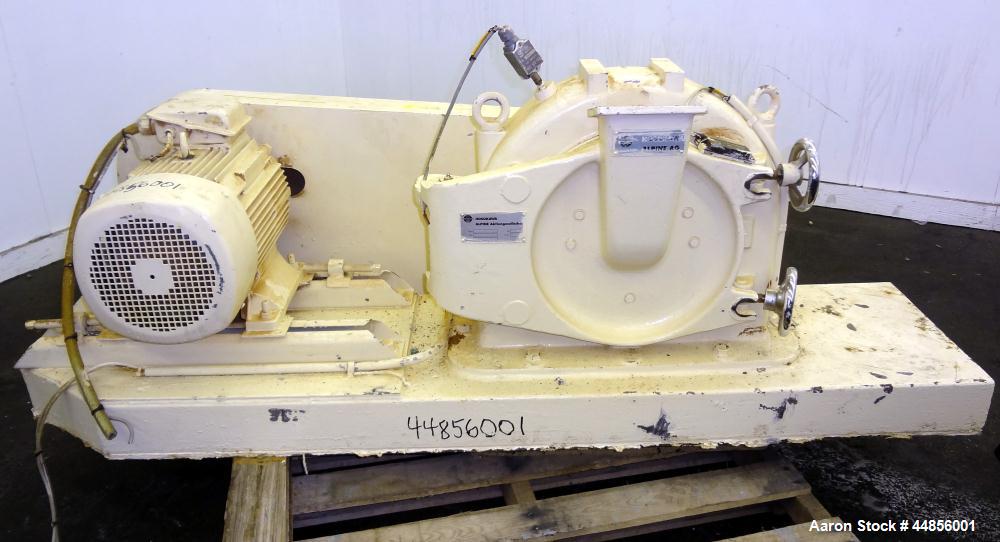 Used Hosokawa Alpine UPZ Fine Impact Mill, Model 250 UPZ, Carbon Steel. (1) Swing type beater with (8) bolt on tip blades, (1) approximate 9" diameter x 5" deep sieve ring with screen. 3" x 4-1/2" To...