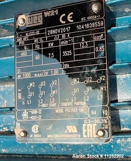 Used LNPE Model LNI-180A Air Classifying Impact Mill