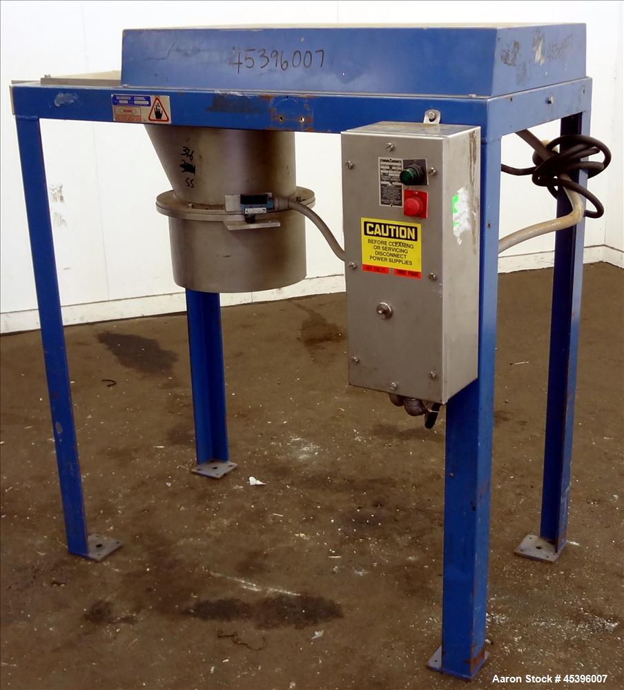 Used Stainless Steel Quadro Comil, Model 196SI
