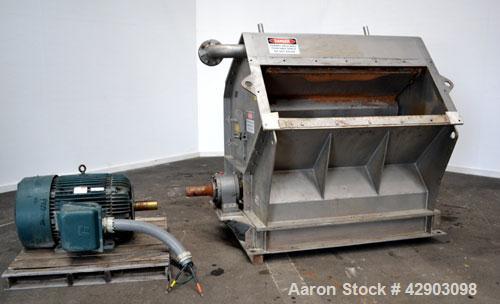 Used Stainless Steel Stedman Grand Slam Impactor Crusher, Model GS-3060-TX Impa