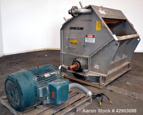 Used Stainless Steel Stedman Grand Slam Impactor Crusher, Model GS-3060-TX Impa