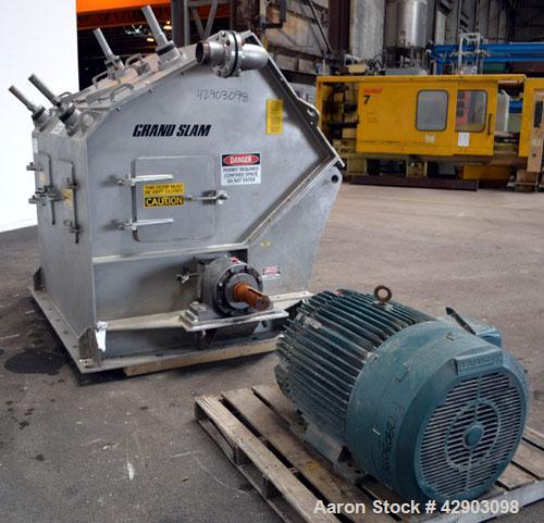 Used Stainless Steel Stedman Grand Slam Impactor Crusher, Model GS-3060-TX Impa