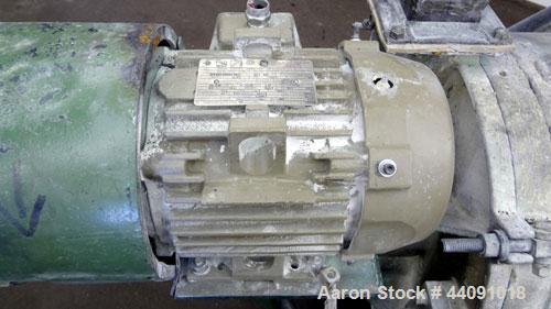 Used Strong Scott Pulvocron Air Swept Combination Pulverizer / Classifier Mill, Model PC-20-E, Carbon Steel. Approximate 20” diameter x 8” deep chamber with (1) grinding disc, driven by a 60hp, 3/60/...