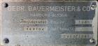 Used Bauermeister UT/USCH UZ42 Turbo Rotor Impact Mill | 100 HP Industrial Cage Mill