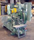 Used Bepex Pulvocron Air Swept Combination Pulverizer / Classifier Mill, Model PC-38, Carbon Steel. Approximate 38” diameter x 8” deep chamber with (3) grinding discs, driven by a 100 hp, 3/60/460 vo...