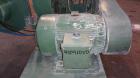 Used Bepex Pulvocron Air Swept Combination Pulverizer / Classifier Mill, Model PC-38, Carbon Steel. Approximate 38” diameter x 8” deep chamber with (3) grinding discs, driven by a 100 hp, 3/60/460 vo...