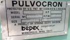 Used Bepex Pulvocron Air Swept Combination Pulverizer / Classifier Mill, Model PC-38, Carbon Steel. Approximate 38” diameter x 8” deep chamber with (3) grinding discs, driven by a 100 hp, 3/60/460 vo...