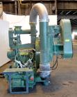 Used Bepex Pulvocron Air Swept Combination Pulverizer / Classifier Mill, Model PC-38, Carbon Steel. Approximate 38” diameter x 8” deep chamber with (1) grinding disc, driven by a 100hp, 3/60/460 volt...