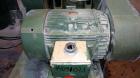 Used Bepex Pulvocron Air Swept Combination Pulverizer / Classifier Mill, Model PC-38, Carbon Steel. Approximate 38” diameter x 8” deep chamber with (1) grinding disc, driven by a 100hp, 3/60/460 volt...