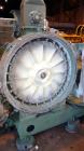 Used Bepex Pulvocron Air Swept Combination Pulverizer / Classifier Mill, Model PC-38, Carbon Steel. Approximate 38” diameter x 8” deep chamber with (1) grinding disc, driven by a 100hp, 3/60/460 volt...