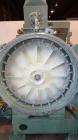 Used Bepex Pulvocron Air Swept Combination Pulverizer / Classifier Mill, Model PC-38, Carbon Steel. Approximate 38” diameter x 8” deep chamber with (1) grinding disc, driven by a 100hp, 3/60/460 volt...