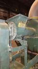 Used Bepex Pulvocron Air Swept Combination Pulverizer / Classifier Mill, Model PC-38, Carbon Steel. Approximate 38” diameter x 8” deep chamber with (1) grinding disc, driven by a 100hp, 3/60/460 volt...