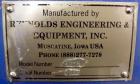 Used Carbon Steel Reynolds Engineering Impact Mill, Model 28-H