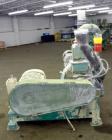 Used Strong Scott Pulvocron Air Swept Combination Pulverizer / Classifier Mill, Model PC-20-E, Carbon Steel. Approximate 20” diameter x 8” deep chamber with (1) grinding disc, driven by a 60hp, 3/60/...