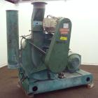 Used Strong Scott Pulvocron Air Swept Combination Pulverizer / Classifier Mill, Model PC-38, Carbon Steel. Approximate 38” diameter x 8” deep chamber with (3) grinding discs, driven by a 100 hp, 3/60...